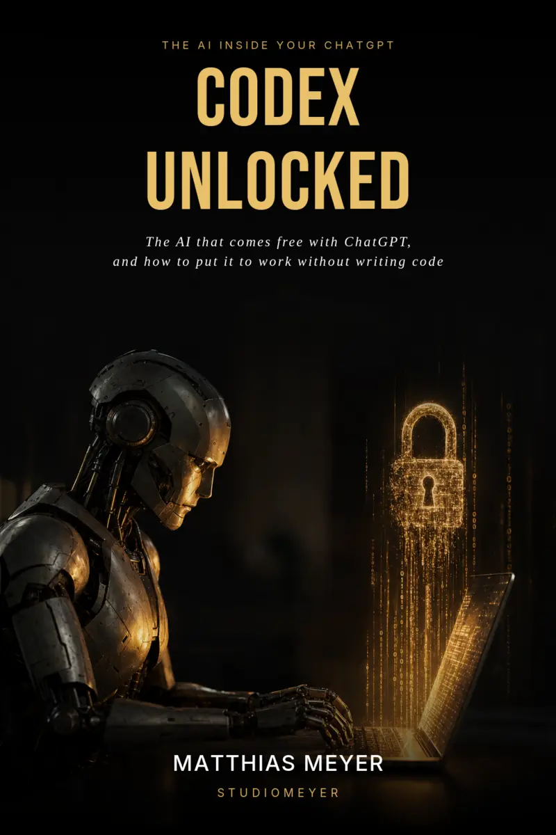 Codex Unlocked: The AI That Comes Free With ChatGPT, and How to Put It to Work Without Writing Code